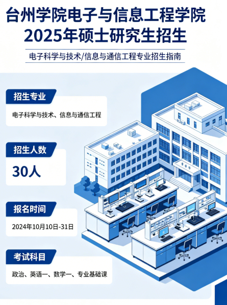 台州学院电子与信息工程学院2025年硕士研究生招生复试录取工作实施细则